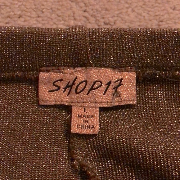 Metallic Gold Shaper Skirt LIKE NEW!! - Picture 6 of 8